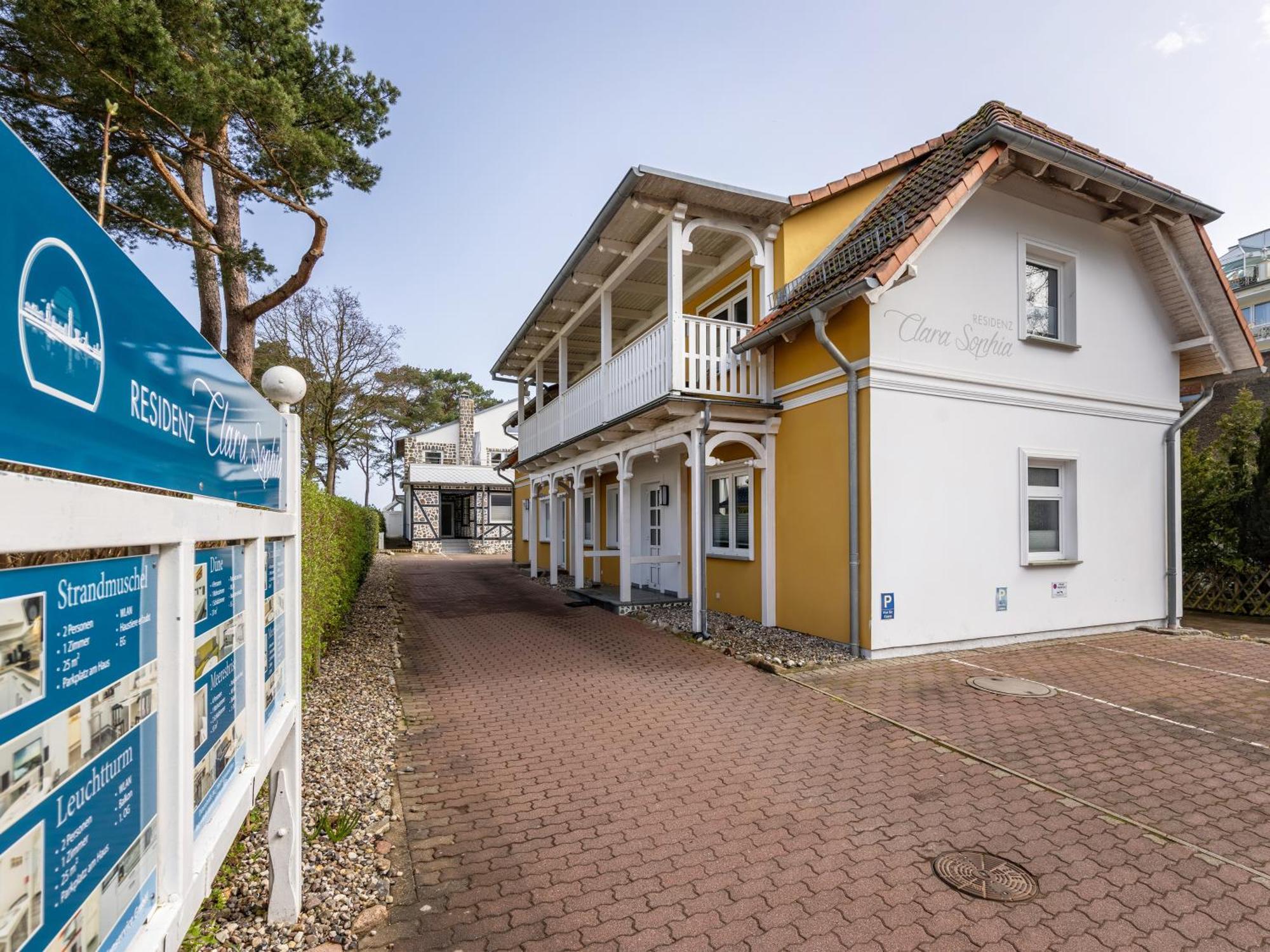 Ferienwohnung Duene In Der Residenz Clara Sophia Binz Buitenkant foto